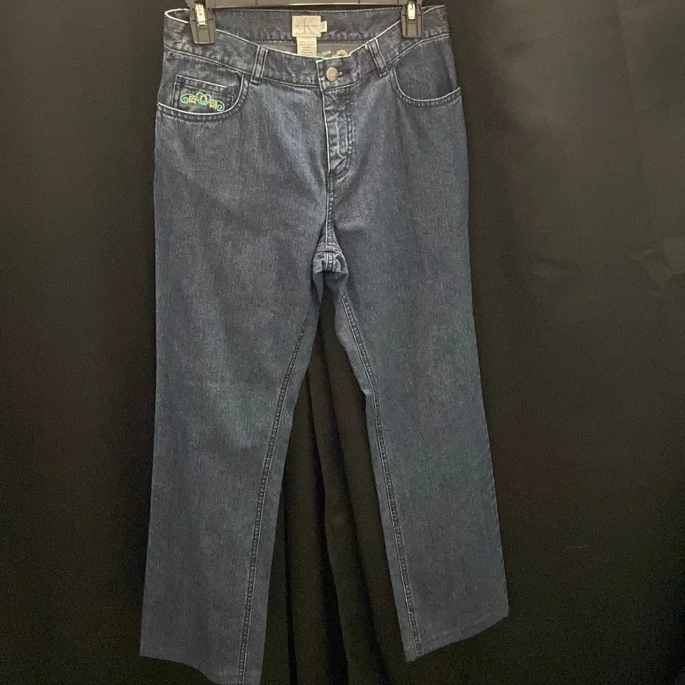 Calvin‎ Klein denim blue women Jeans